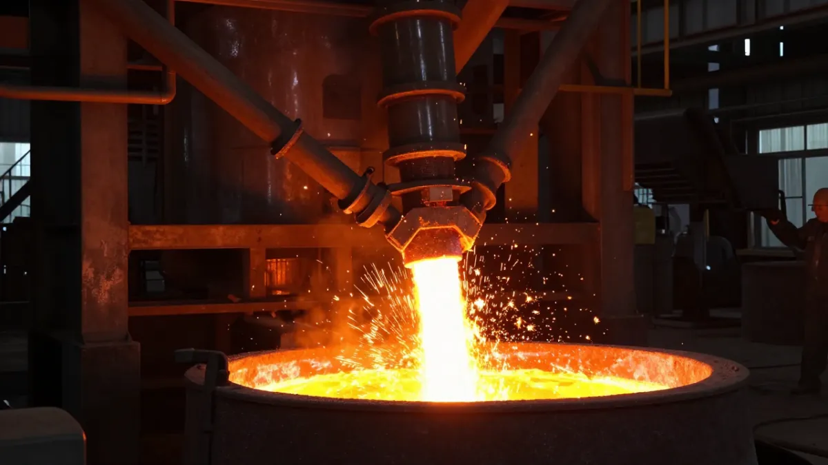 炼钢中的电石脱硫技术