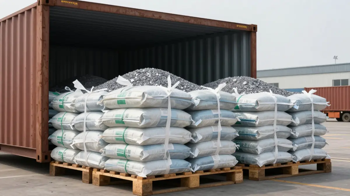 Export-ready packaged materials